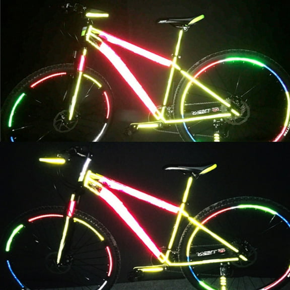 KHBUAB Reflective Bike Accessories for Mountain Bikes Yellow Waterproof