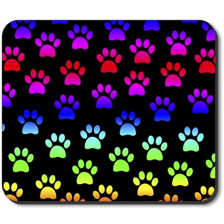 Art Plates Mouse Pad - Paw Prints price history on PriceWatchPro