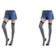 thumbnail image 2 of Medias sin costuras sobre la rodilla calcetería Calcetines largos Iris pierna muslo Qarigey Type7 NO7, 2 of 6