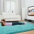 thumbnail image 4 of Softlife Super Soft Rug For Living Room Fluffy Rugs For Dorm Room Cute Plush carpet For Bedroom,8' x 10',Blue, 4 of 6
