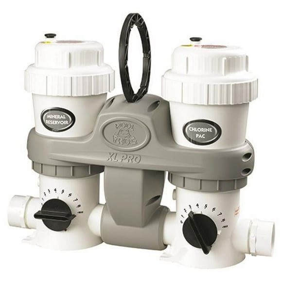 Pool Frog XL Pro Inground Swimming Pool Mineral Sanitizer In Line Feeder 40K Gal