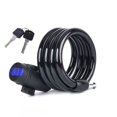 thumbnail image 3 of Candado antirrobo Universal para bicicleta, bobina de Cable de acero inoxidable para castillo, motocicleta, candado de seguridad con 2 llaves, 3 of 5
