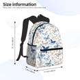 thumbnail image 3 of Rocae Butterfly for Lightweight Casual Backpack Travel Hiking Backpack Carry On Laptop Backpack, 3 of 6