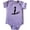Lavender, variant on Cruisin' Girl Surfing Baby Wave 100% Cotton Infant Bodysuit Onesie One Piece (6 mos.) Lavender