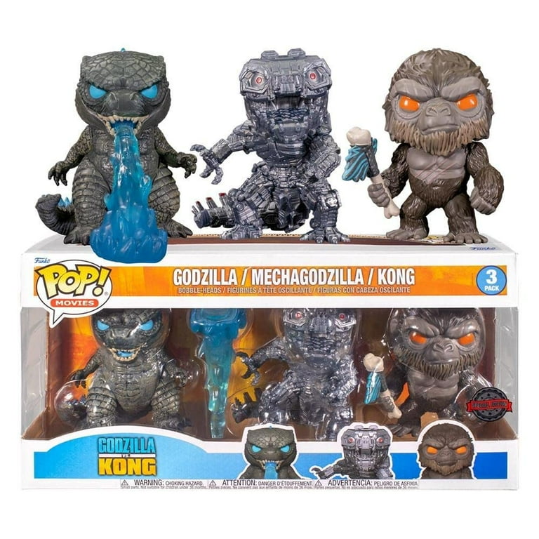 ゴジラ メカゴジラ ガイガン Funko POP フィギュア セット Funko POP! Collectables - Godzilla, Mechagodzilla, Kong Vinyl