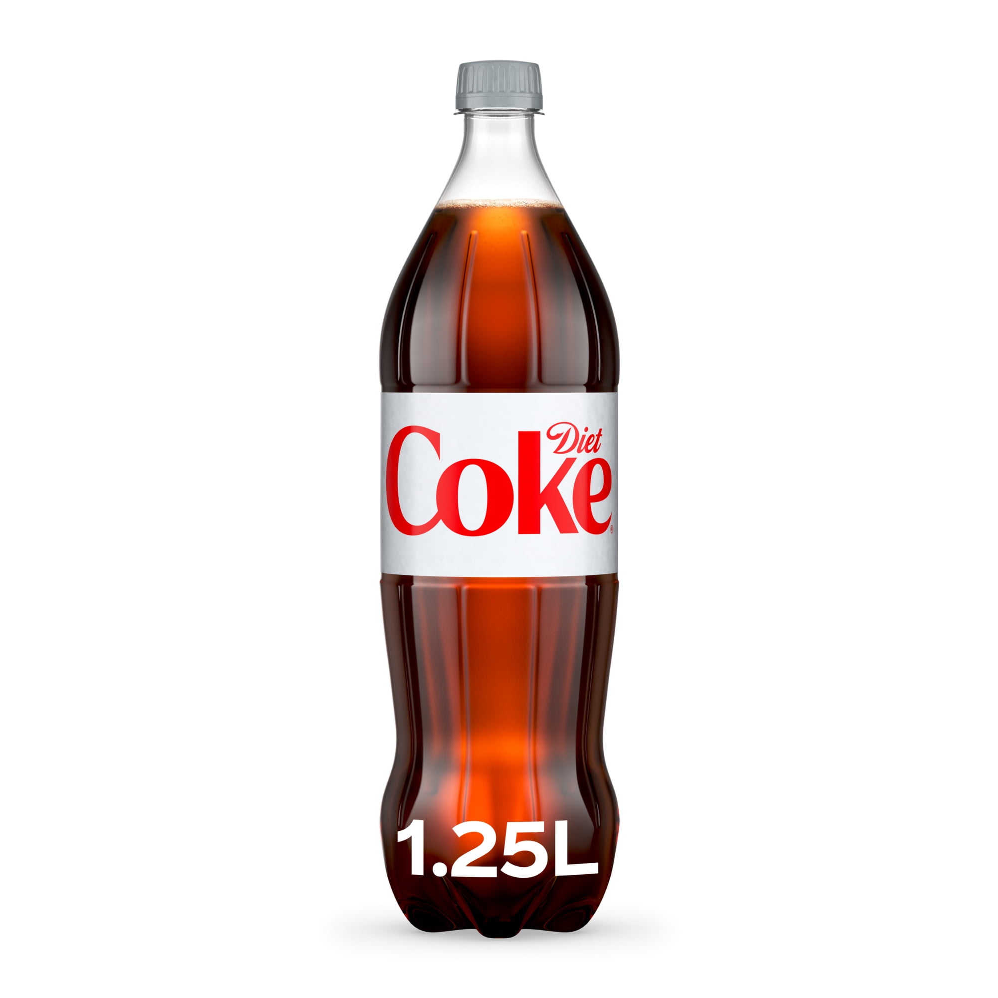 Diet Coke Soda Pop Bottle, 1.25 Liters