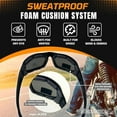 thumbnail image 3 of Bikershades SMALL Night Riding Motorcycle Safety Glasses Foam Padded Women, Boys and Girls…, 3 of 8