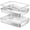 2, variant on Stainless Steel Lasagna Pan with Lid, Rectangular Baking Cake Pan with Cover, 12.4x9.8x2 Inch Metal Deep Brownie Casserole Dish Tray for Oven, Heavy Duty, Fridge & Dishwasher Safe