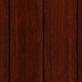 Standard Dark Brown Mahogany 48 in. x 72 in. Bamboo RollUp Office