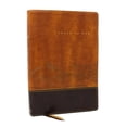 thumbnail image 1 of Pre-Owned Peace of God Bible: Discover and Experience God's Shalom Throughout the Bible (Nkjv, Brown Leathersoft, Red Letter,, (Hardcover), 1 of 1