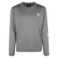 thumbnail image 4 of Boys 4-20 Hurley UPF H2O-Dri Long Sleeve Top Color: Black Heather Size: 6, 4 of 4