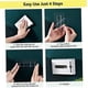 thumbnail image 5 of Wall Mount Dog Bag Dispenser Outdoor for Yard Garden Fence Indoor Pet Waste Bag Holder and Storage Station Modern Durable Box, 5 of 5