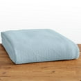thumbnail image 2 of Great Bay Home Ringspun Cotton Lightweight Warmer Bed Blanket  (Full / Queen (90" x 90"), Pale Blue), 2 of 6