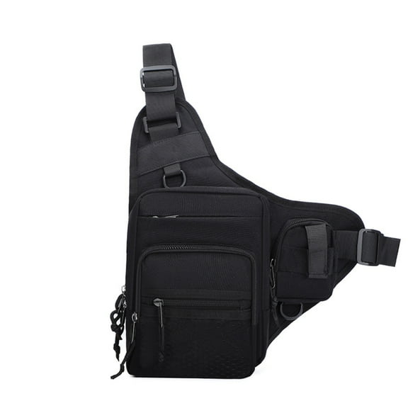 Sling Bag for Men - Multi-Pocket Crossbody Chest Pack, Waterproof Outdoor Shoulder Bag for Hiking, Travel, Everyday Carry