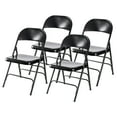 thumbnail image 5 of Full Metal Curved Triple Braced Folding Chair, 5 of 10