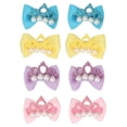 thumbnail image 4 of 20 Lazos para Perros Bonitos Lazos para el Pelo de Perro Lazos para Cachorros Yorkie con Banda de Goma Lazos para el Cuidado de Mascotas Accesorios para el Pelo de Perros con ANGGREK Otros, 4 of 8
