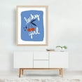 thumbnail image 3 of Lucky Girl - Illustration Typography Quote Fruit Modern Art Pop Art Whimsical Retro Unframed Wall Art Print 9 x 12 inches, 3 of 4