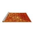 thumbnail image 2 of Ahgly Company Machine Washable Indoor Rectangle Abstract Yellow Contemporary Area Rugs, 8' x 10', 2 of 4