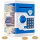 thumbnail image 1 of Children's piggy bank, blue mini ATM money safe piggy bank for kids, electronic piggy bank cash coin piggy bank for children cartoon safe, 1 of 5