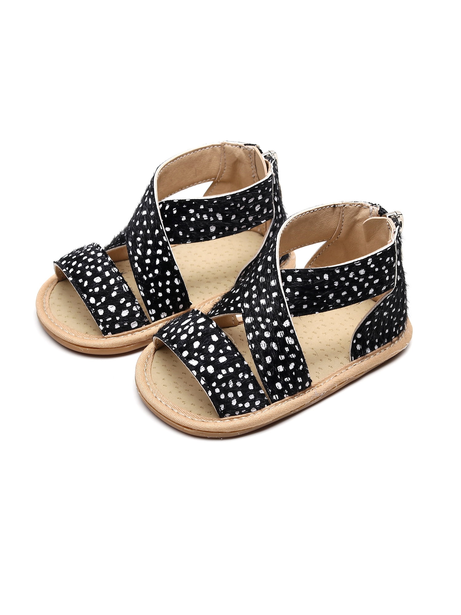 baby leopard sandals