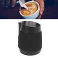 thumbnail image 2 of Xirurus 420ml Stainless Steel Milk Frothing Pitcher – Double‑Wall Vacuum Insulation, Easy‑Clean Design, Scale‑Free, Ideal for Coffee & Hot Chocolate, 2 of 11