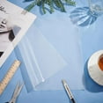 thumbnail image 5 of 14.88x12.4inch Ultra Thin Silicone Rubber Sheet 0.5mm Thick Waterproof Silicone Mats Clear Desktop Protector Pad, 5 of 6