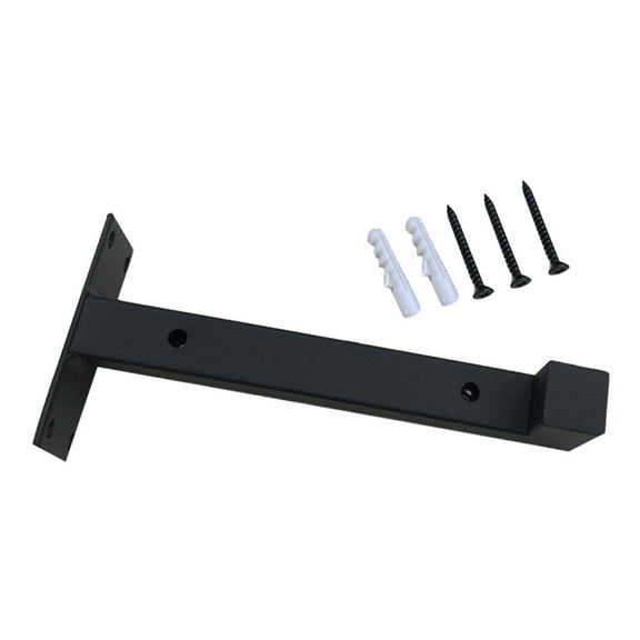 Qumonin Shelf Brackets Wall Mount Floating Shelf Black 20cm