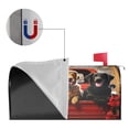 thumbnail image 5 of PHELIKA Christmas Red Truck Golden Retriever Dog 06 Mailbox Covers Magnetic Mailbox Wraps Post Letter Box Cover Mailwrap Garden Home Decor Standard Size 25.5"H x 21"W, 5 of 8