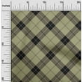 thumbnail image 1 of oneOone Silk Tabby Fabric Tartan Check Print Fabric By Yard 42 Inch Wide, 1 of 4