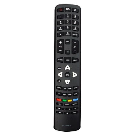 RC311FMI1 Replaced Remote Control Fit for TCL TV RC311 FMI2 LED49E5700UDS LED55E5700UDS LED55E6700UDS