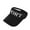 Black, variant on Beige Adjustable Visor Sun Visors for Women Polyester Sports Visor Hat Visor Adjustable Cap for Women and Men One Size