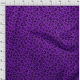 thumbnail image 3 of oneOone Cotton Jersey Purple Fabric Animal Skin Diy Clothing Quilting Fabric Print Fabric By Yard 58 Inch Wide-Z6W, 3 of 4