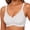 05-Jacquard White, variant on Women's Seamless Bras No Underwire Scalloped Push Up Bras Soft Wireless Comfort Bralettes Full Coverage