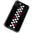 thumbnail image 3 of Skinit Checkerboard Rose Checkerboard iPhone 13 Clear Case, 3 of 4