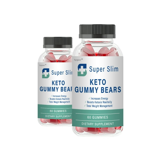 (2 Pack) Super Slim Gummies Super Slim Keto Gummies