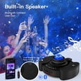 thumbnail image 4 of 4 In 1 LED Night Light Projector with Adjustable Tripod Stand, Colorful Starry Galaxy Night Light Projector for Adults Kids Bedro, 4 of 5