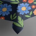 thumbnail image 4 of Pioneer Flower Floral Print Pattern Rectangle Tablecloth 60"x102", Waterproof Polyester Table Cloth, Wipeable Spillproof for Dining Camping Indoor Outdoor, 4 of 6
