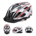 thumbnail image 3 of tamizeot Bike Helmet Taillight Riding Hat Integrally-molded Man Lady Adjustable Cap Rear Light for Motorbike Sport White Red 1Set, 3 of 6