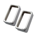 thumbnail image 4 of Cubiertas de Recolección de Metal Hugo Paquete de 2 para Piezas de Instrumentos Musicales de Guitarra Eléctrica Plata Cubierta de pastilla Humbucker de latón, 4 of 7