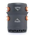 thumbnail image 1 of widesea Camping Cookware Outdoor Pot Pan Cooking Equipment Heat Exchange Design for Hiking Backpacking, 1 of 5