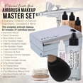 thumbnail image 2 of Sistema de maquillaje cosmético Airbrush Belloccio MASTER SET 17 tonos, 2 of 7