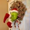 Hcljk How The Christmas Thief Stole Christmas Burlapwreath 2Pc