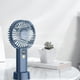 thumbnail image 1 of Ventilador pequeño y silencioso, recargable por USB, con cinco velocidades y pantalla digital inteligente., 1 of 7