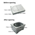 thumbnail image 4 of Folding Camp Stove Cooker, Aluminum Alloy, Multi-Fuel Outdoor Burner, 7.8x10.1cm, 4 of 10