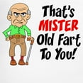 thumbnail image 3 of CafePress - That's Mister Old Fart To You Men's Light Pajamas - Men's Light Loose Fit Cotton Pajama Set, 3 of 7
