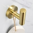 thumbnail image 6 of AOOOWER Multifunctional Toilet Paper Holder Wall Hanging Tissue Roll Dispenser Bathroom Towel Bar Gold Bath Hardware Save Space, 6 of 11