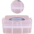 thumbnail image 3 of HUGFEGWE Storage Jewelry Box Multi Slots Compartment Adjustable Container For Bead Earring Box Jewelry Rectangle Boxes Earring Boxes For Jewelry Gift CJB91-58355, 3 of 8