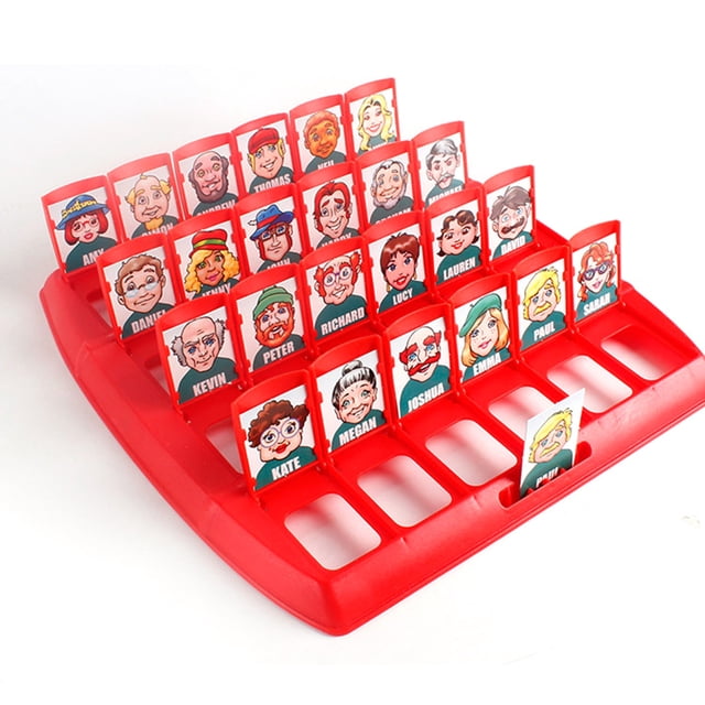 Regalo de juguete para fiesta en casa, divertido quién es, juegos familiares para padres y niños, divertido juego de mesa clásico Whois It, salida de alta intensidad