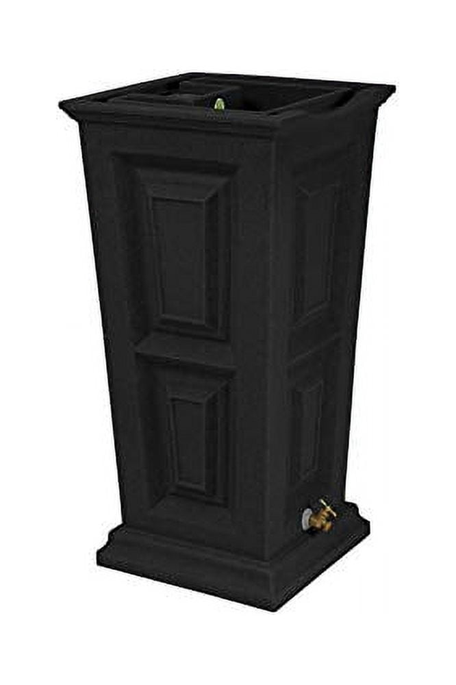 Good Ideas SV-RNSV45-BLK 45 gal Savannah Rain Saver - Black