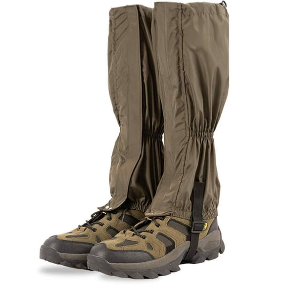 Leg Gaiters, Waterproof,Lightweight and Adjustable, Snow Boot Gaiters, for Men and Women Hiking, Walking, Hunting, Backpacking,Skiing, Mountaineering